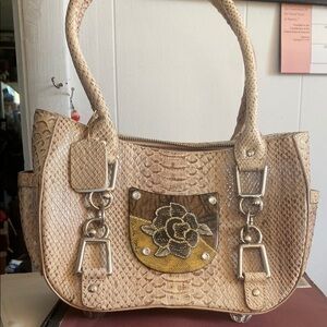 Debbie Brooks Satchel New, Signed